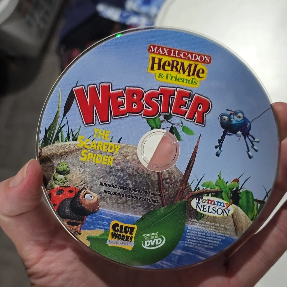 Hermie & Friends Webster the Scaredy‎ Spider DVD